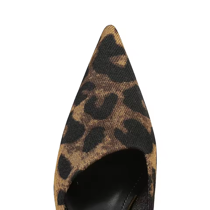 Block Heel Pumps with Pointed Toe for Women