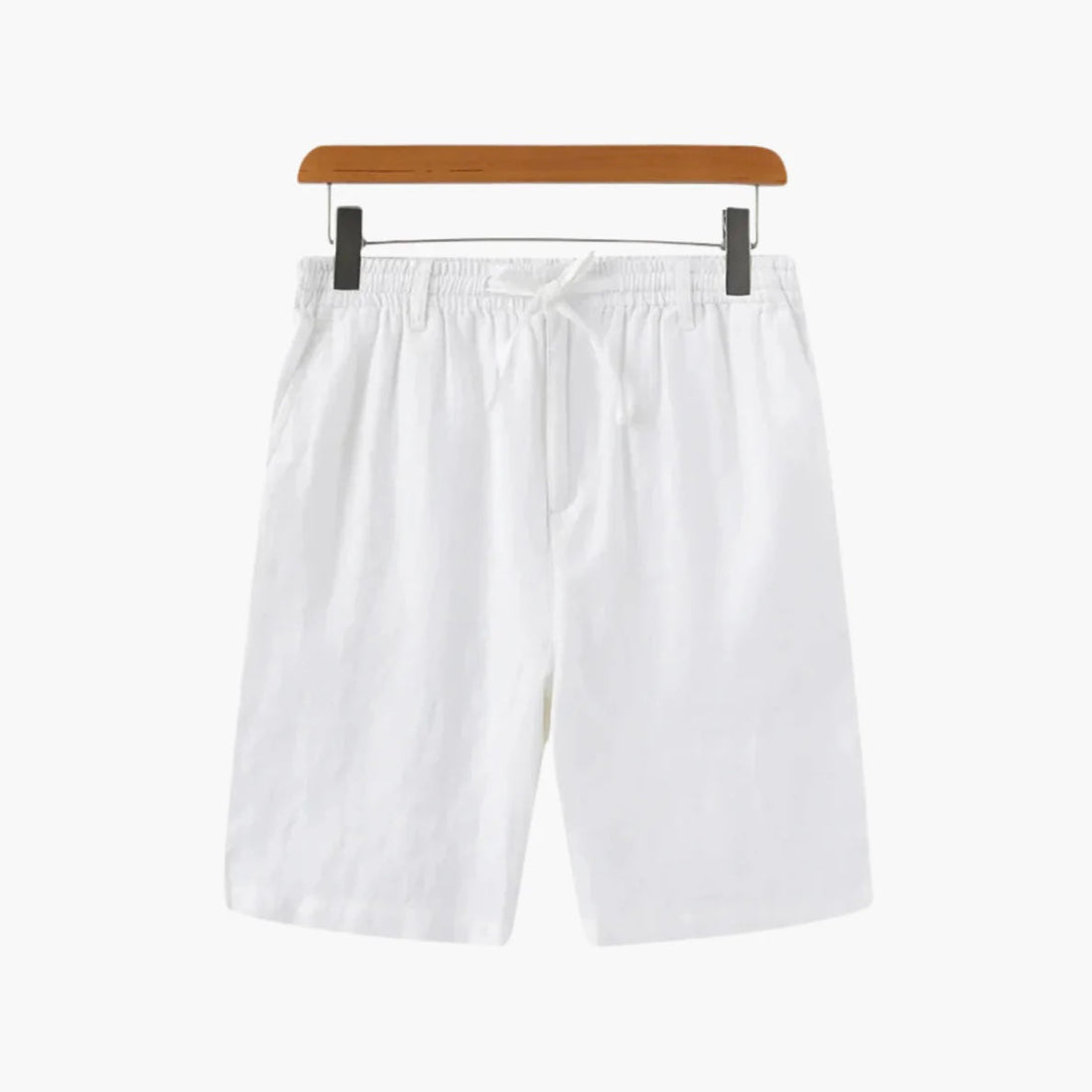 Linen Drawstring Chino Shorts for Men