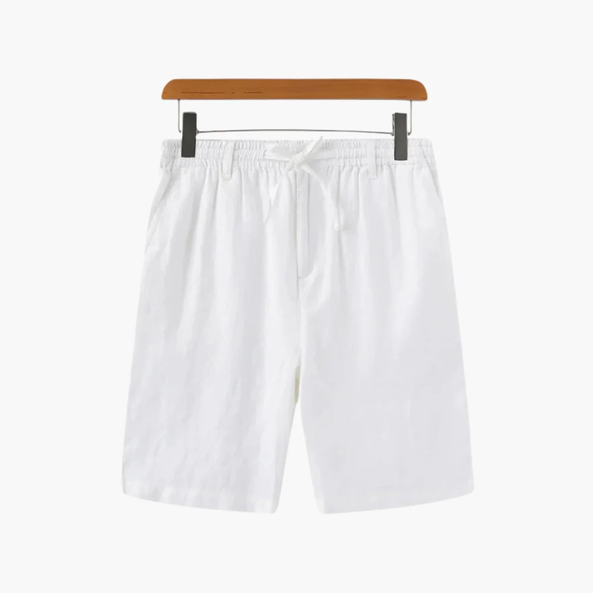 Linen Drawstring Chino Shorts for Men