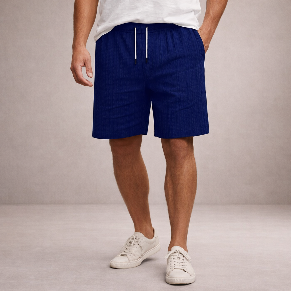 Linen Relaxed Fit Shorts for Men