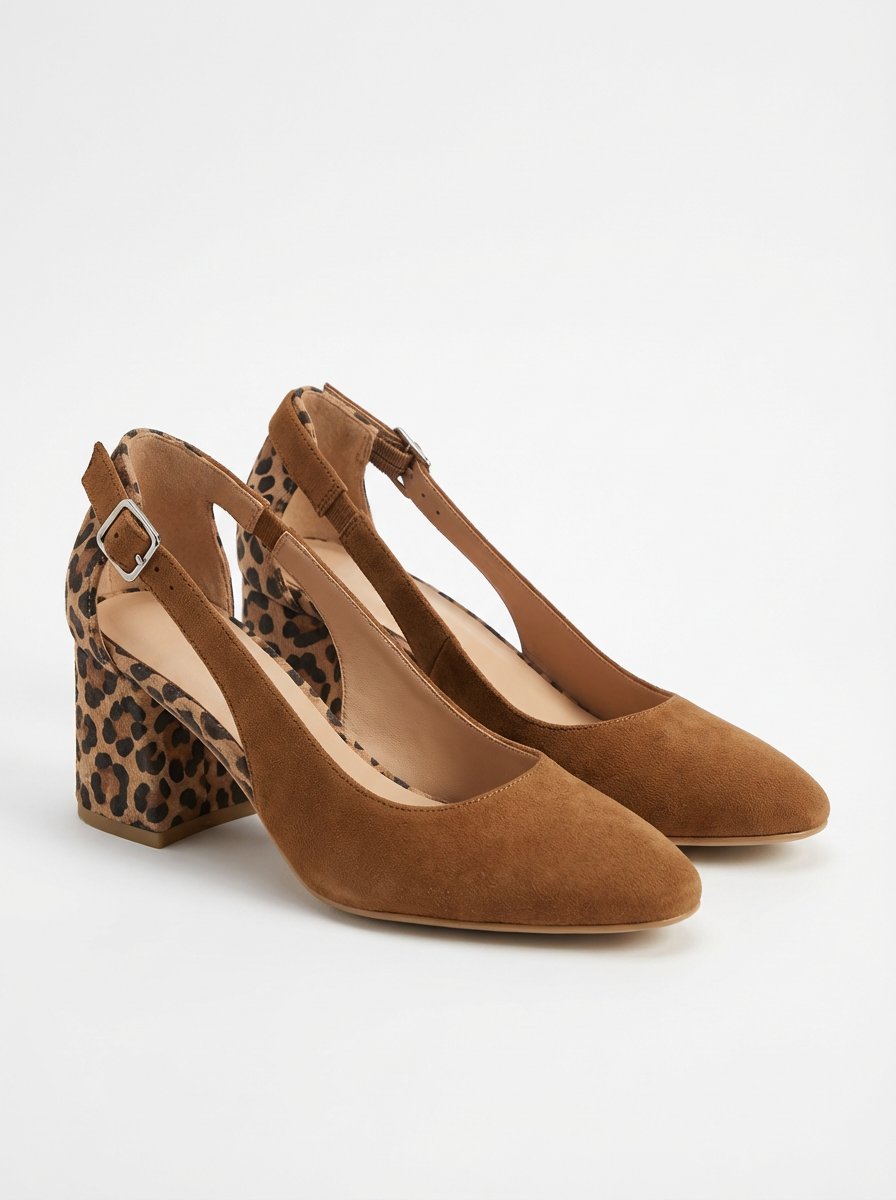 Slingback Block Heels for Women