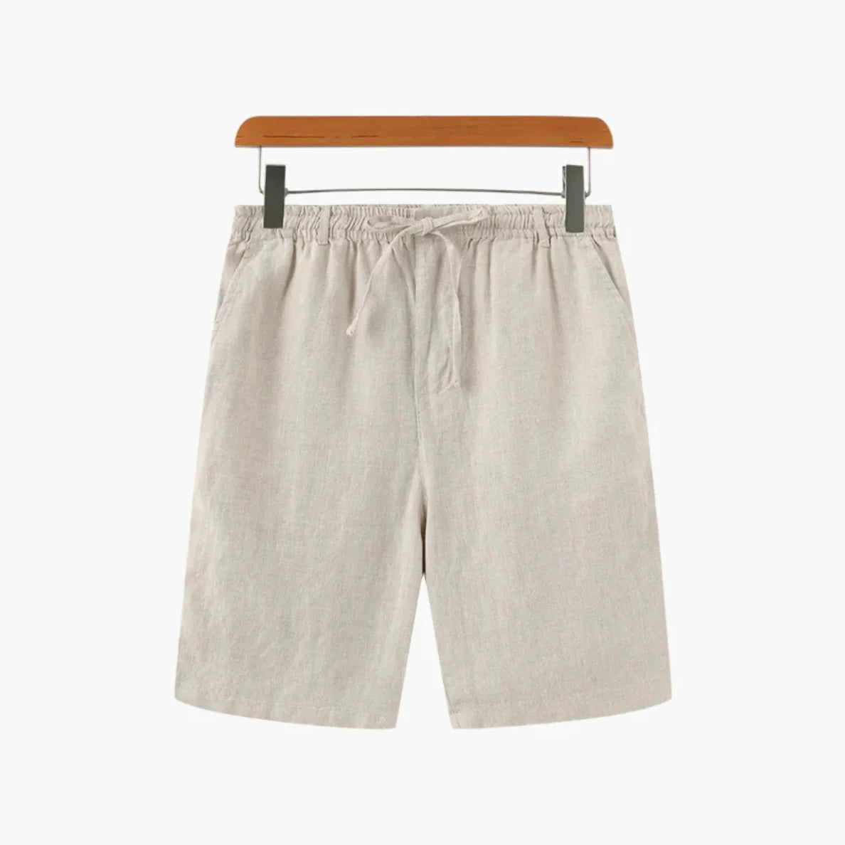 Linen Drawstring Chino Shorts for Men