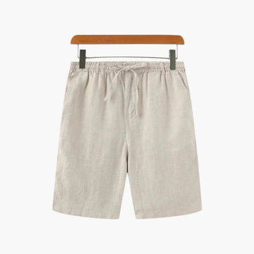 Linen Drawstring Chino Shorts for Men