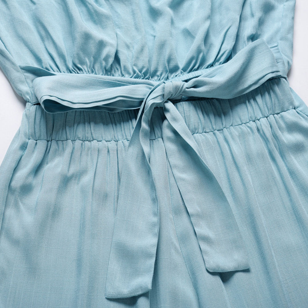 Wide Leg Tube Band Jumpsuit for Women