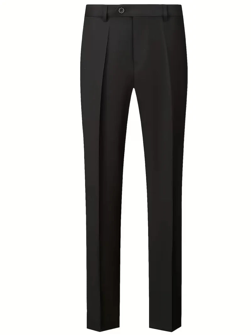 Slim Fit Three-Piece Suit Set for Men