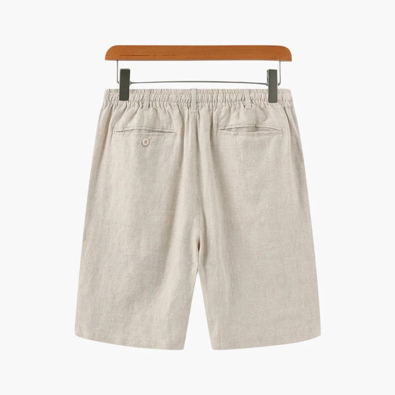 Linen Drawstring Chino Shorts for Men