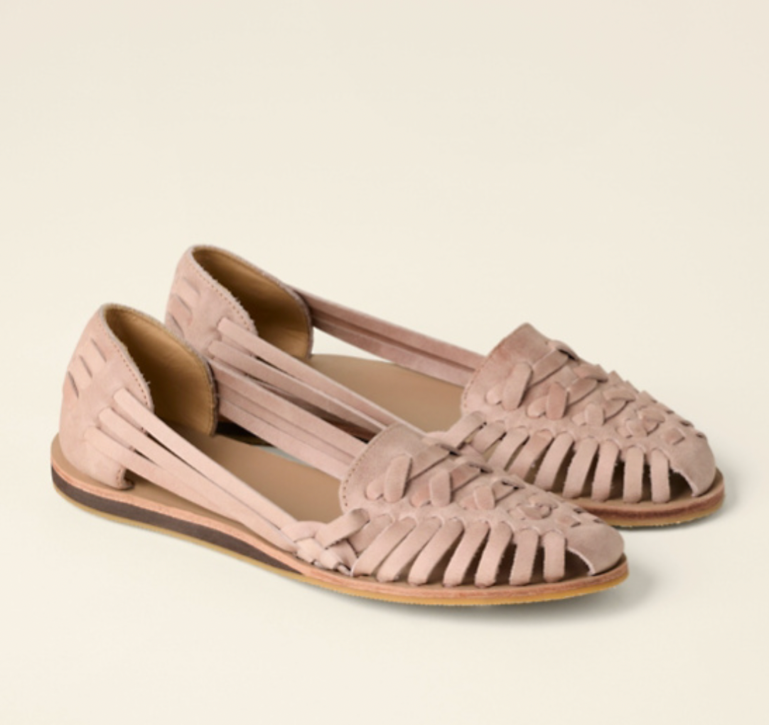 Woven Closed Toe Flat Sandals for Women