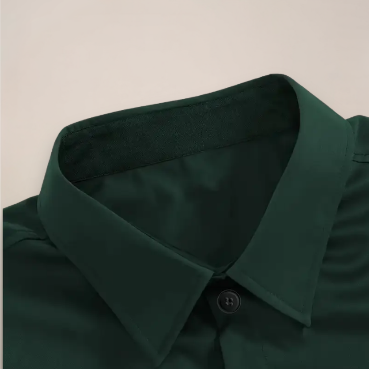 Button-Down Collar Long Sleeve Shirt for Men