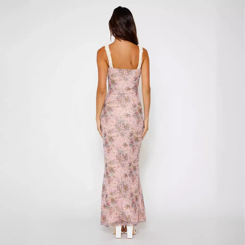 Sequin Wedding Guest Maxi Dress for Women