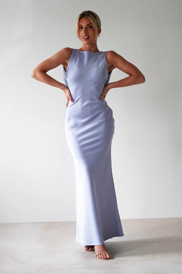 Sleeveless Wedding Guest Maxi Dress for Women