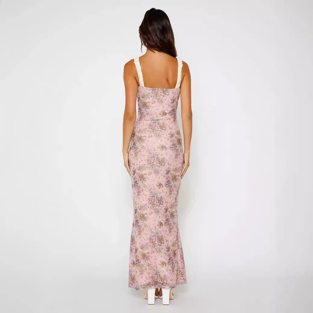 Sequin Wedding Guest Maxi Dress for Women