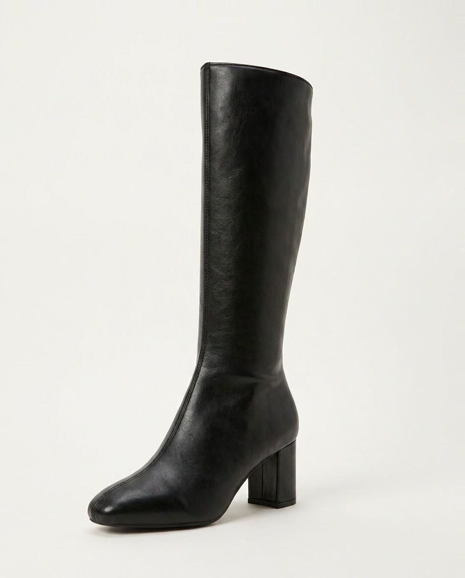Block Heel Knee High Boots for Women - View 2