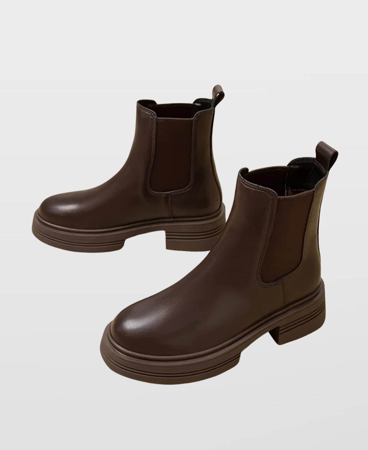 Chelsea Ankle Boots with Block Heel for Women - View 4