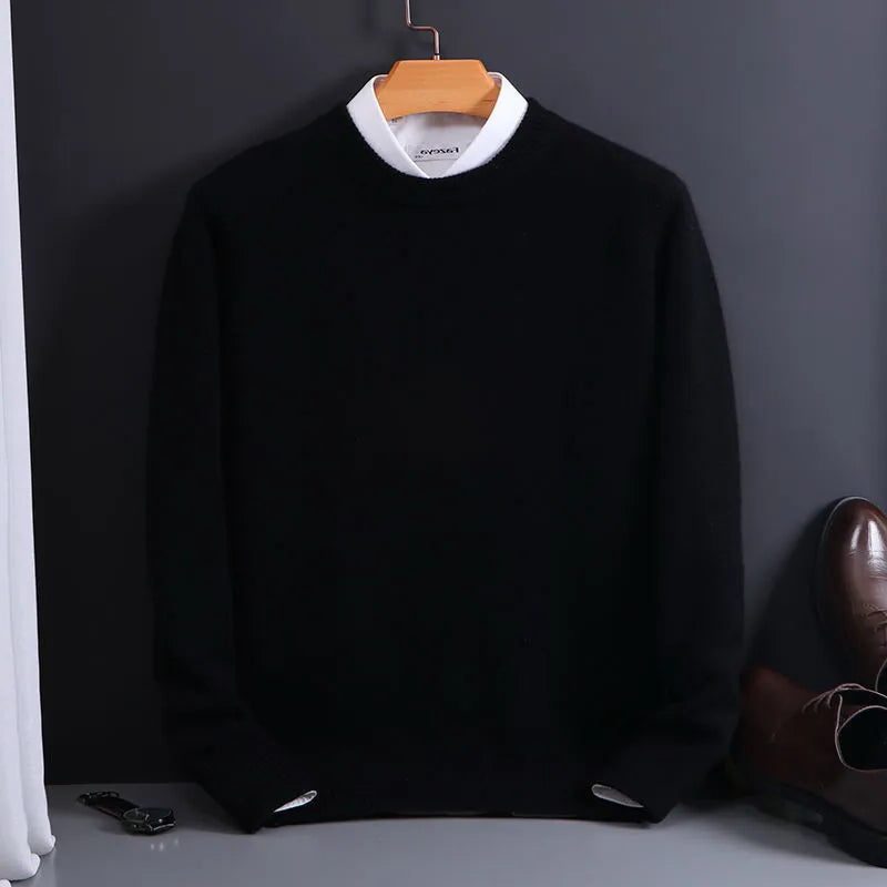 Crew Neck Cashmere Jumper for Women