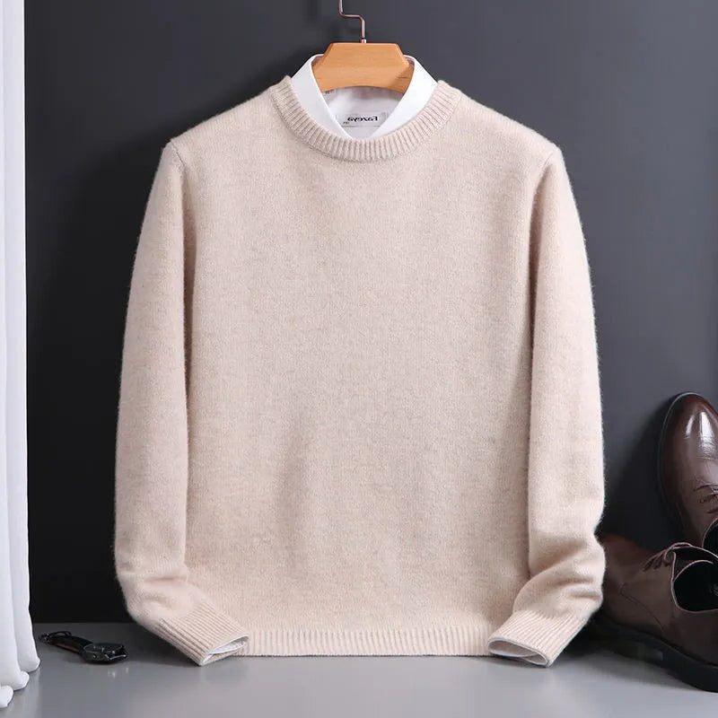 Crew Neck Cashmere Jumper for Women