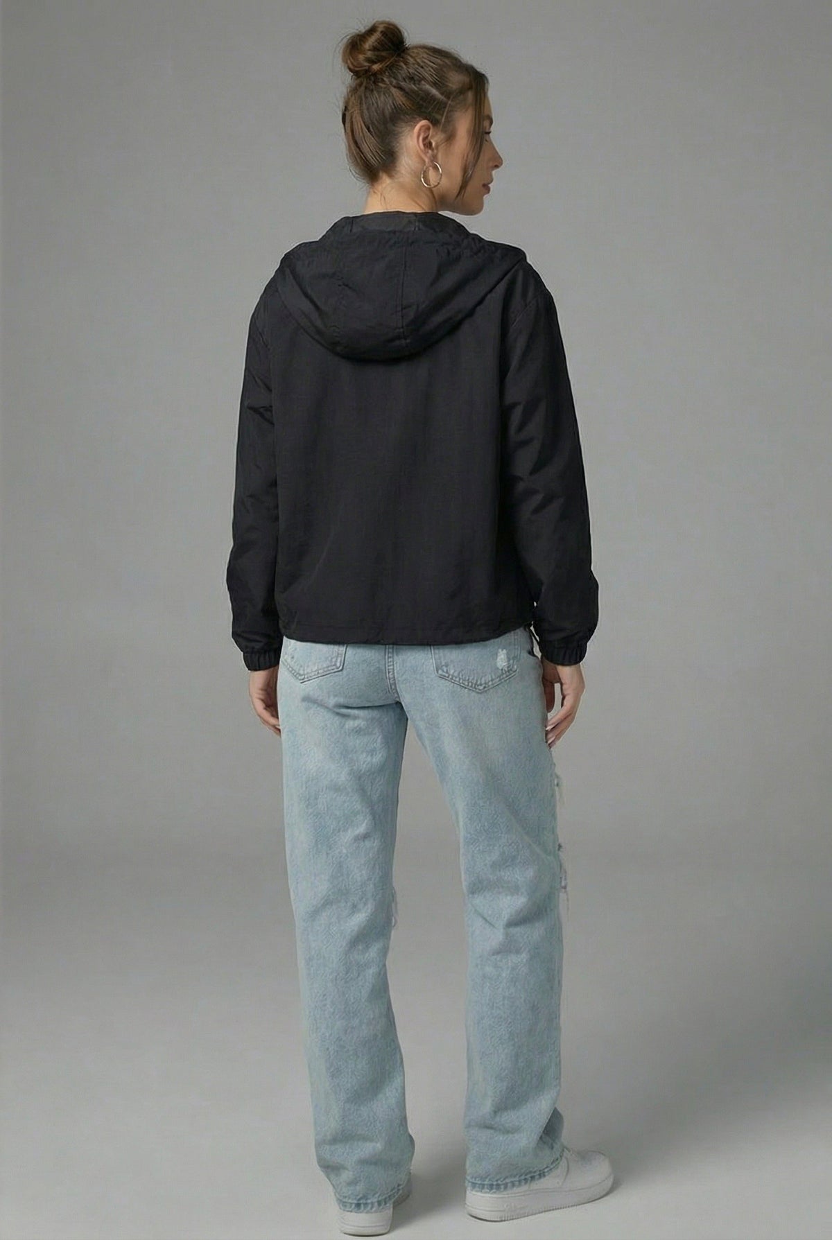Cropped Hooded Jacket for Women - View 6