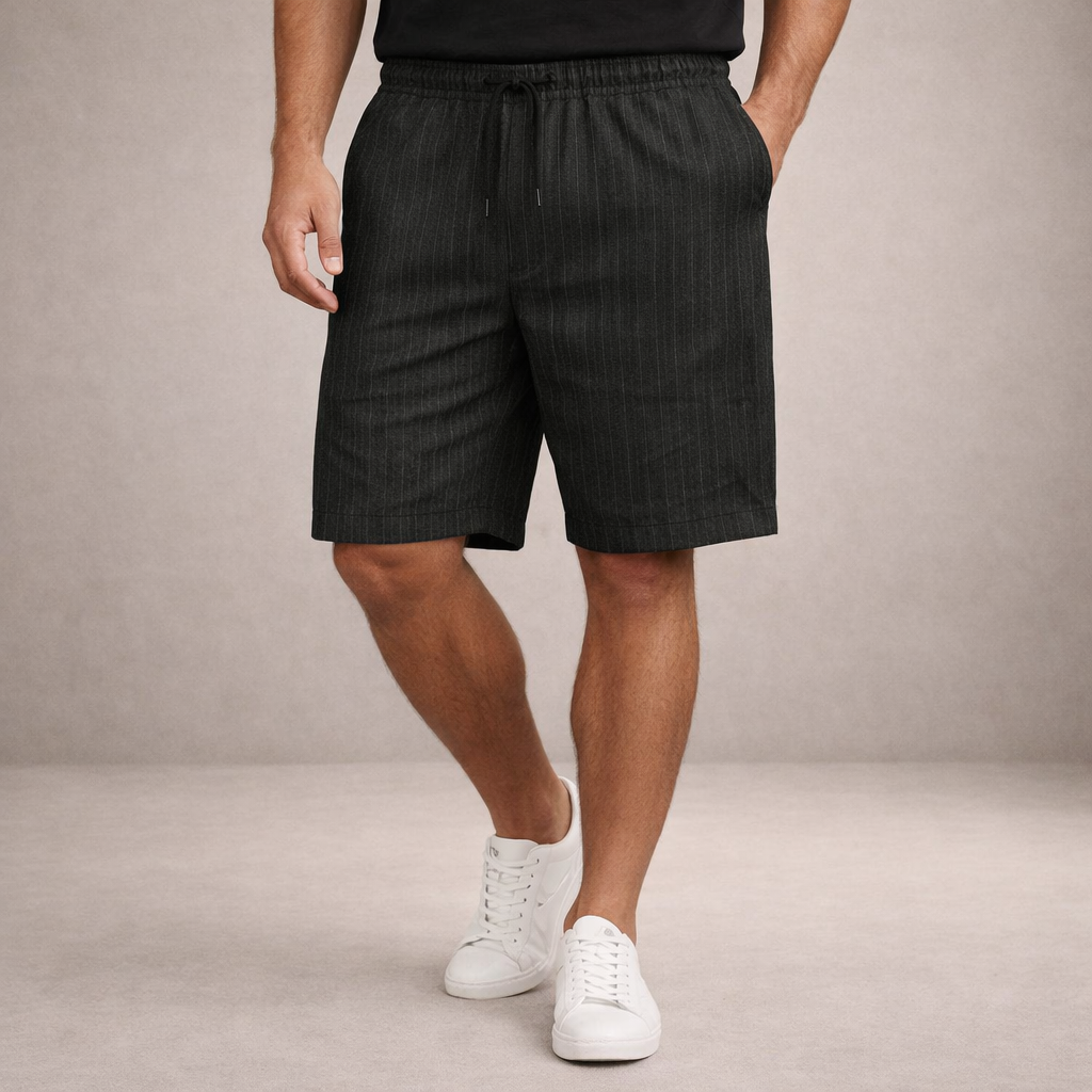 Linen Relaxed Fit Shorts for Men