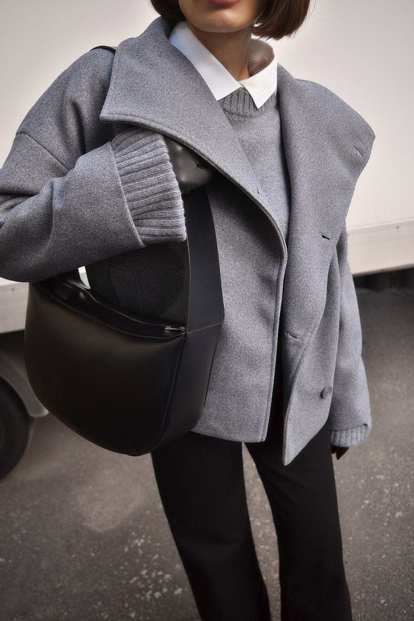 Double-Breasted Wool Jacket for Women - View 3