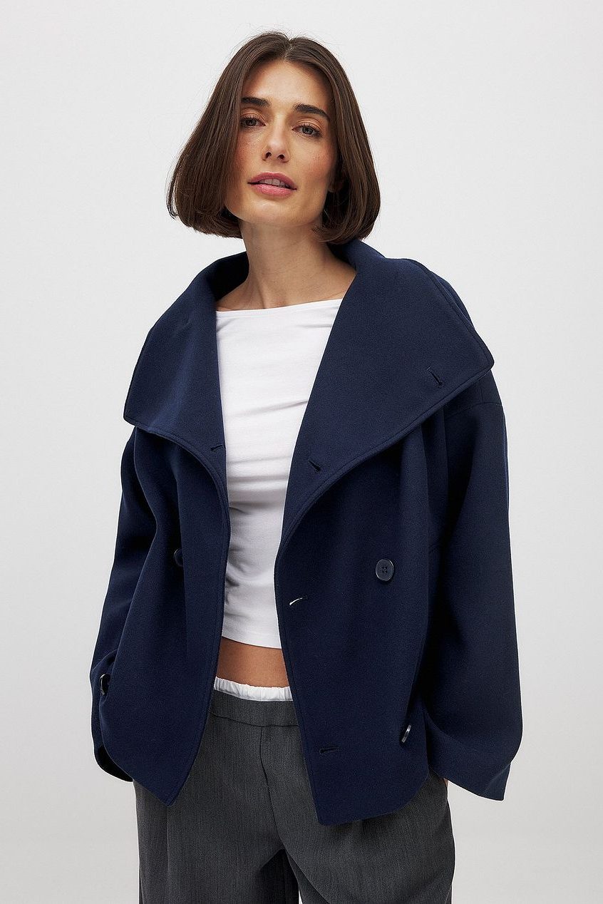 Double-Breasted Wool Jacket for Women - View 7