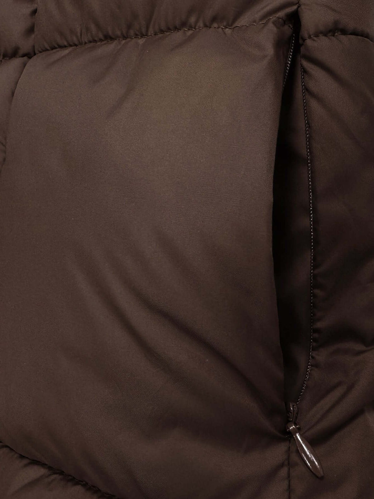 Hooded Long Puffer Coat for Women - View 7
