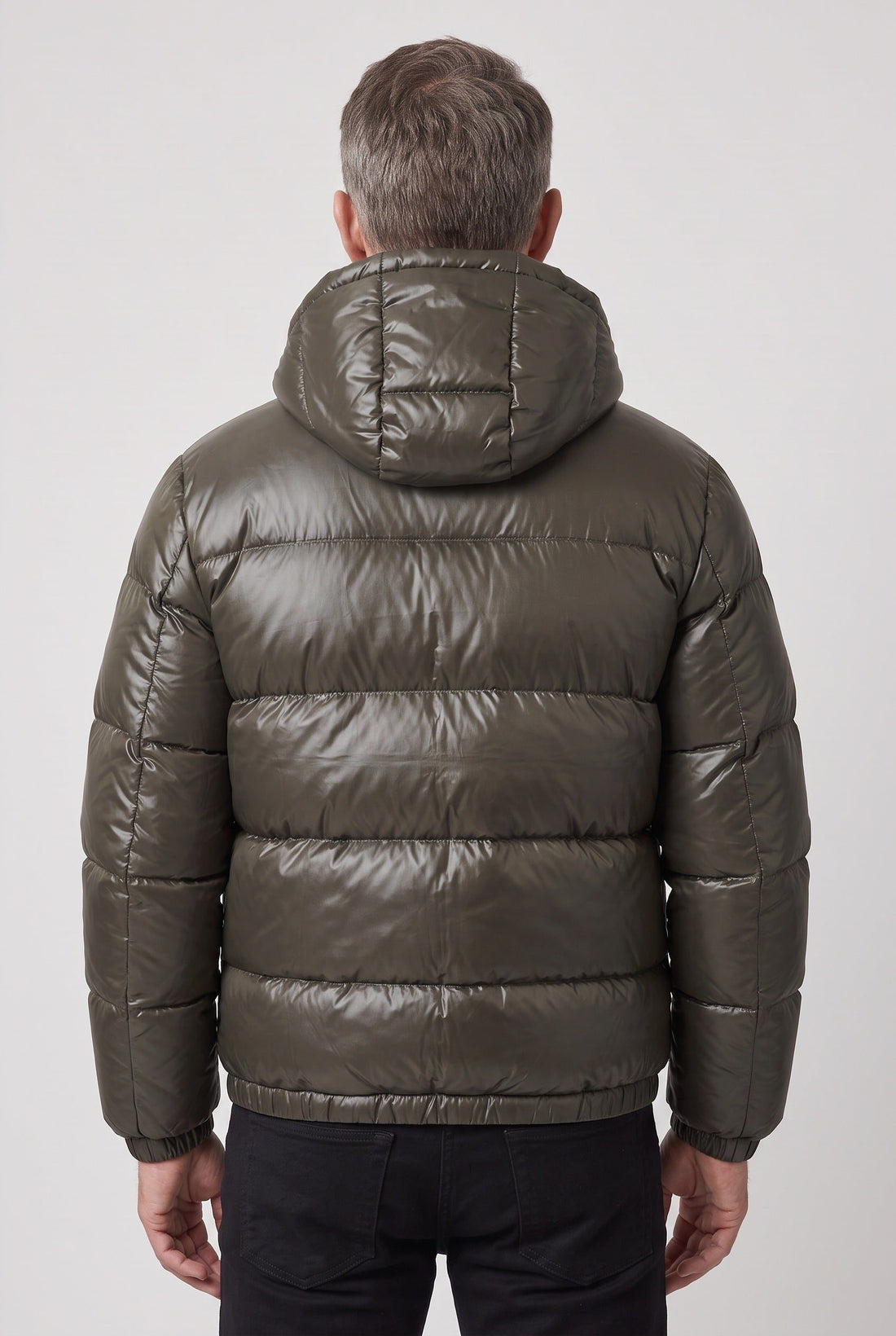 Hooded Puffer Jacket for Men