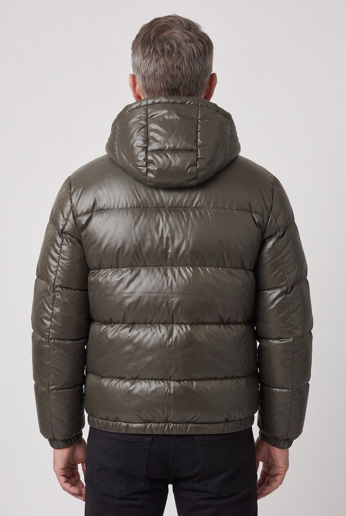 Hooded Puffer Jacket for Men - View 2