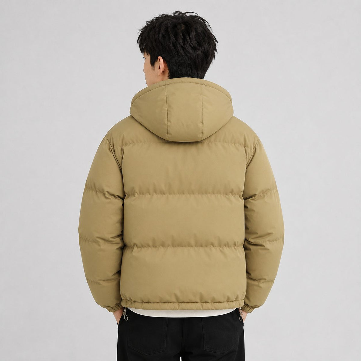 Hooded Puffer Jacket for Women - View 6
