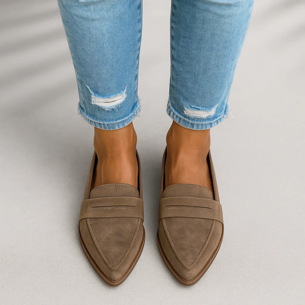 Pointed Toe Loafers for Women