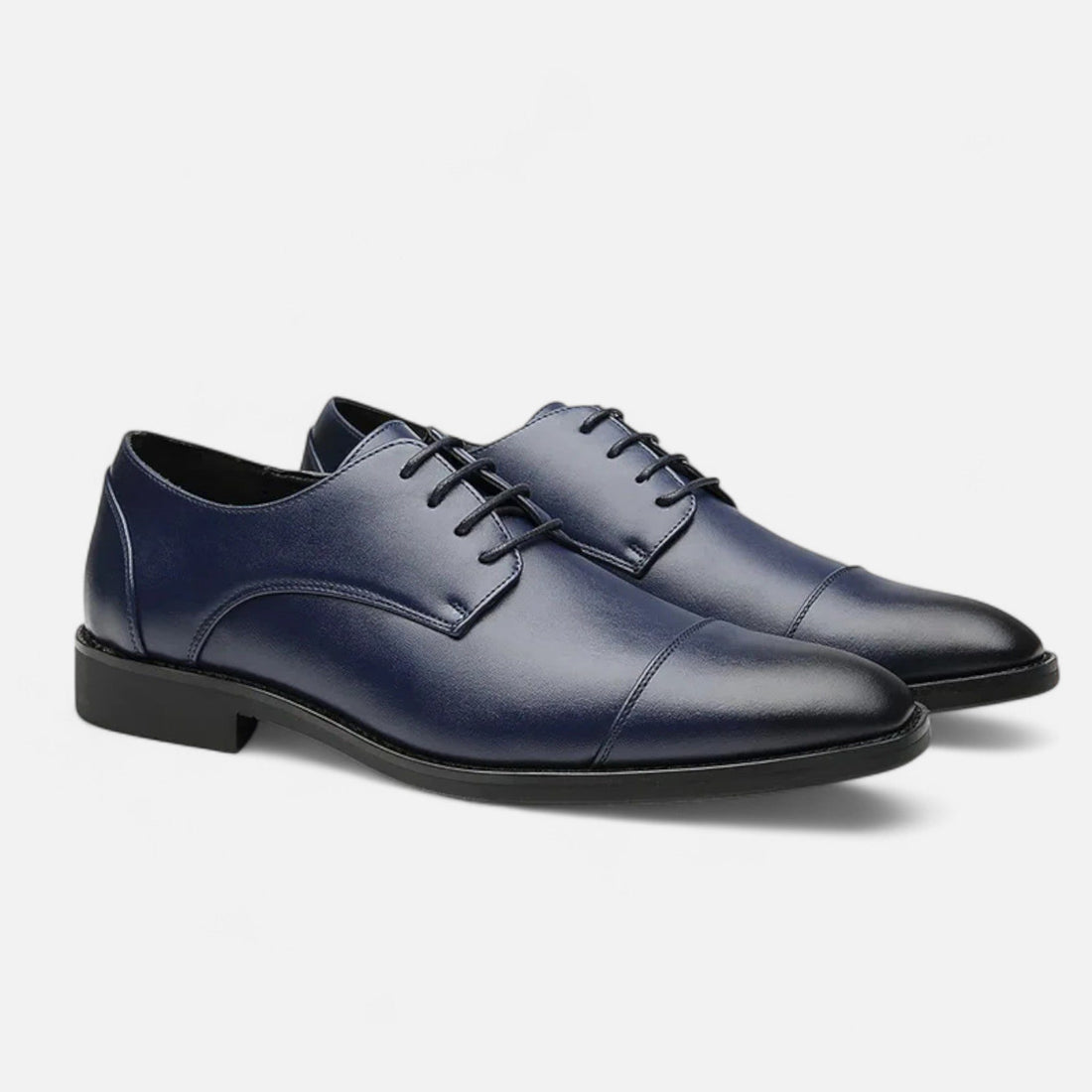 Lace-Up Cap Toe Dress Shoes for Men