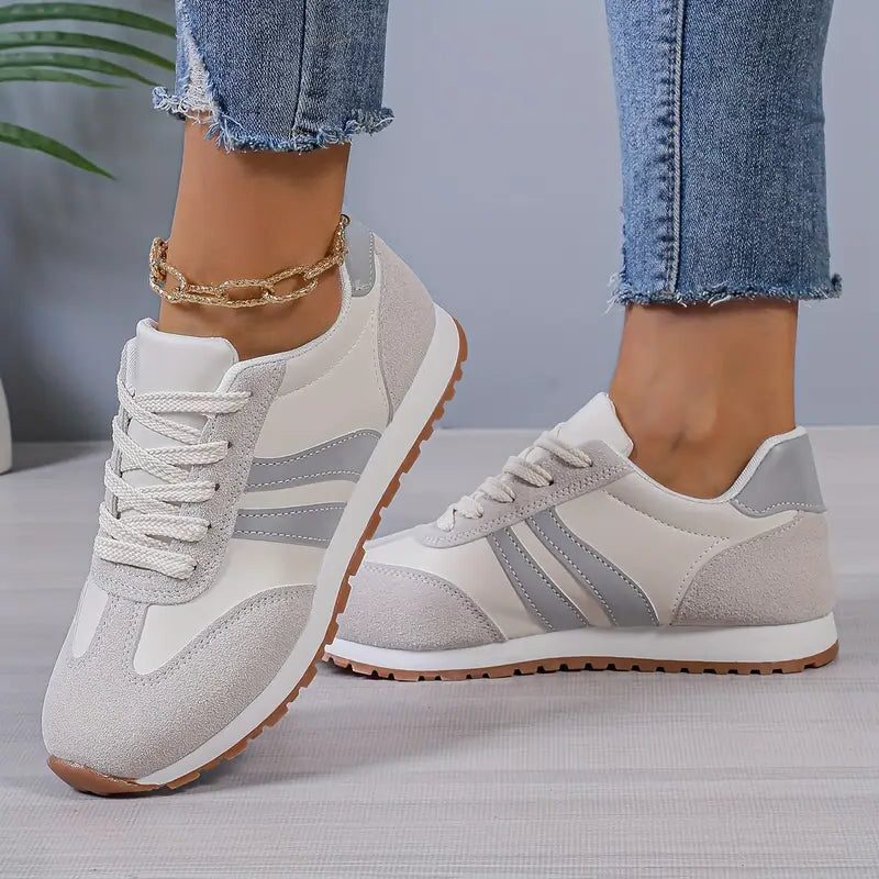 Lace-Up Trainer Sneakers for Women