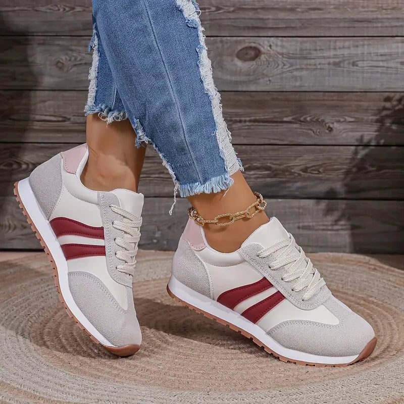 Lace-Up Trainer Sneakers for Women