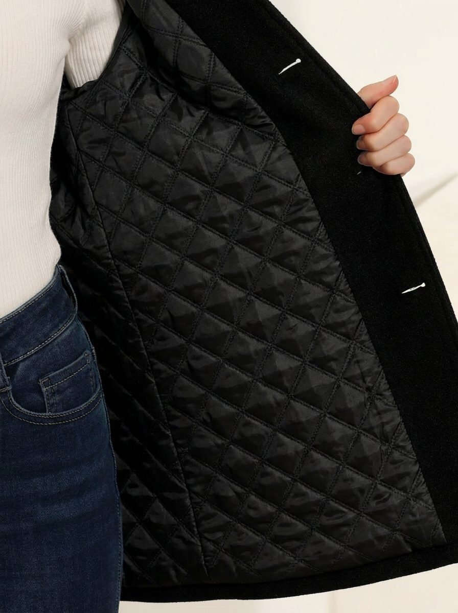 Long Single-Breasted Trench Coat for Women - View 3