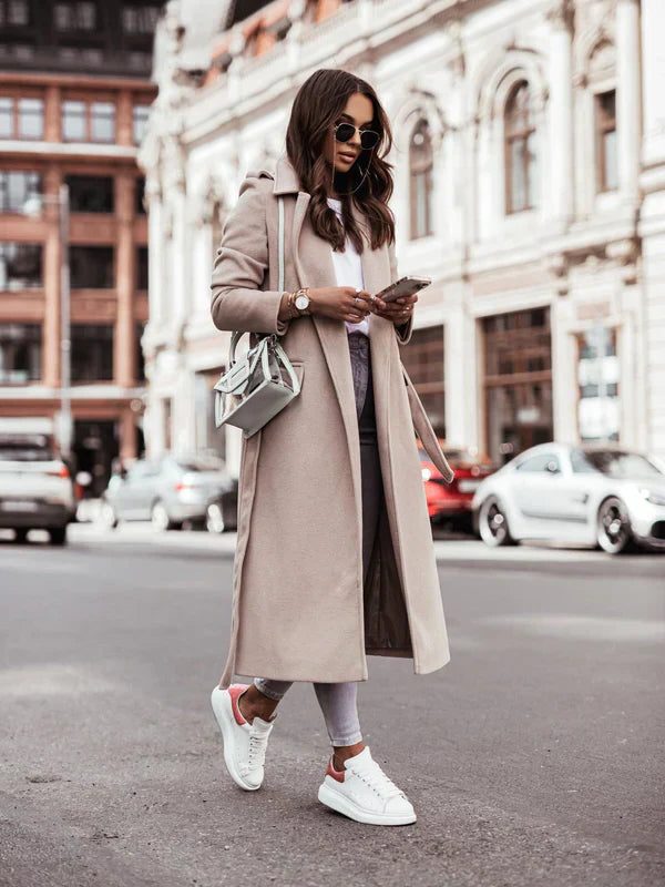 Long Wool Coat for Women