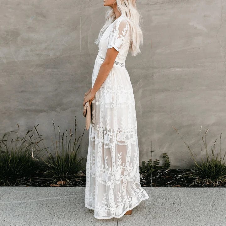 Maxi Lace Ibiza Dress for Women