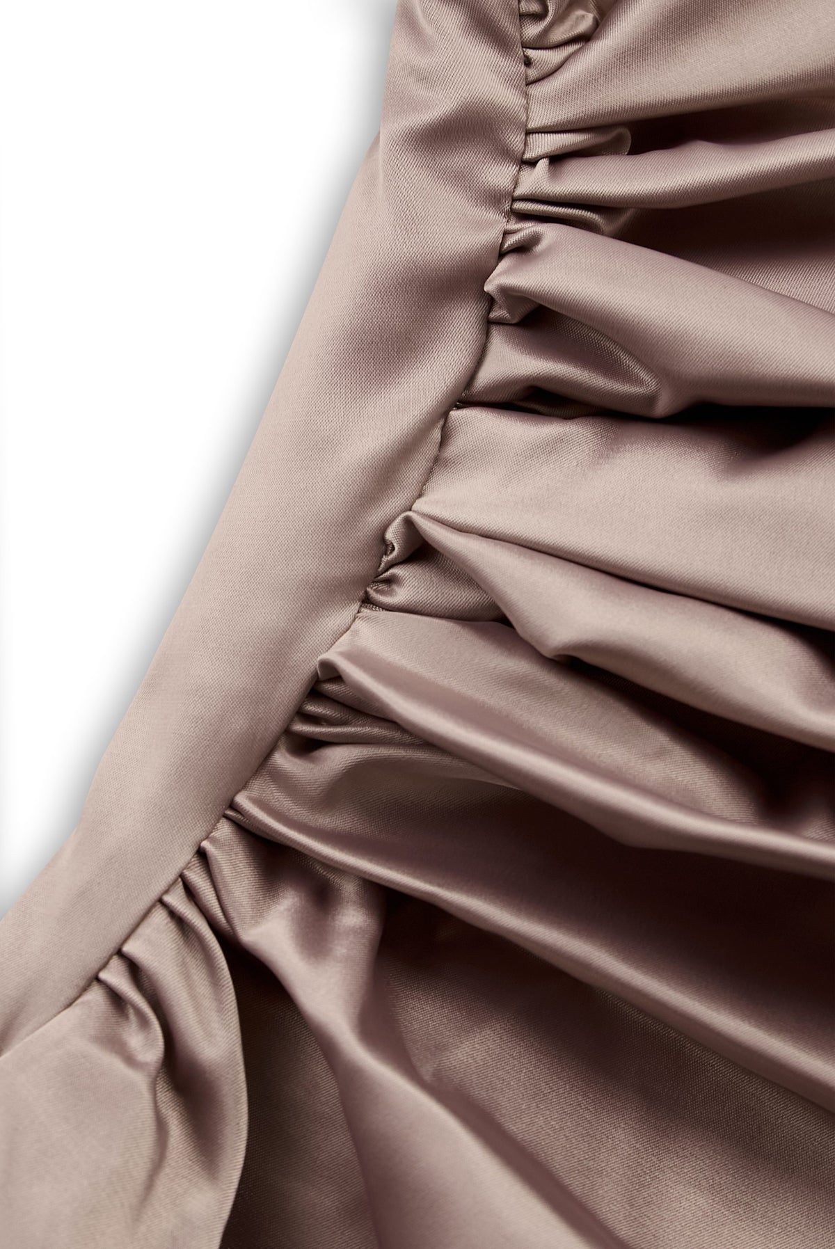 Mermaid One-Shoulder Satin Formal Dress for Women - View 4