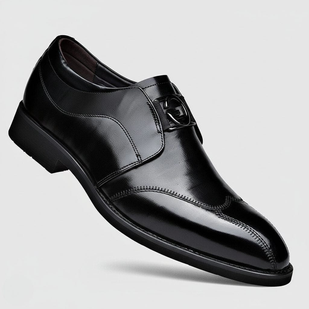 Monk Strap Pointed Toe Dress Shoes for Men - View 4
