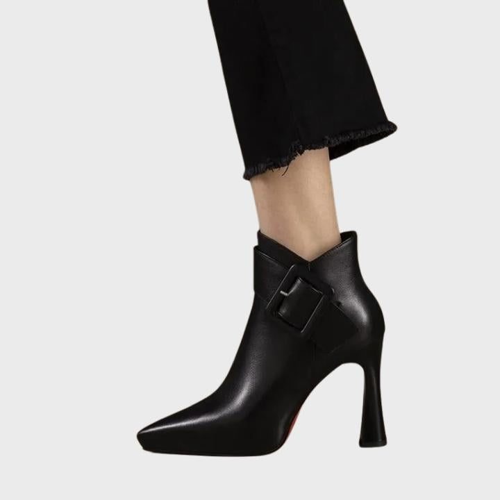 Pointed Toe Stiletto Ankle Boots for Women