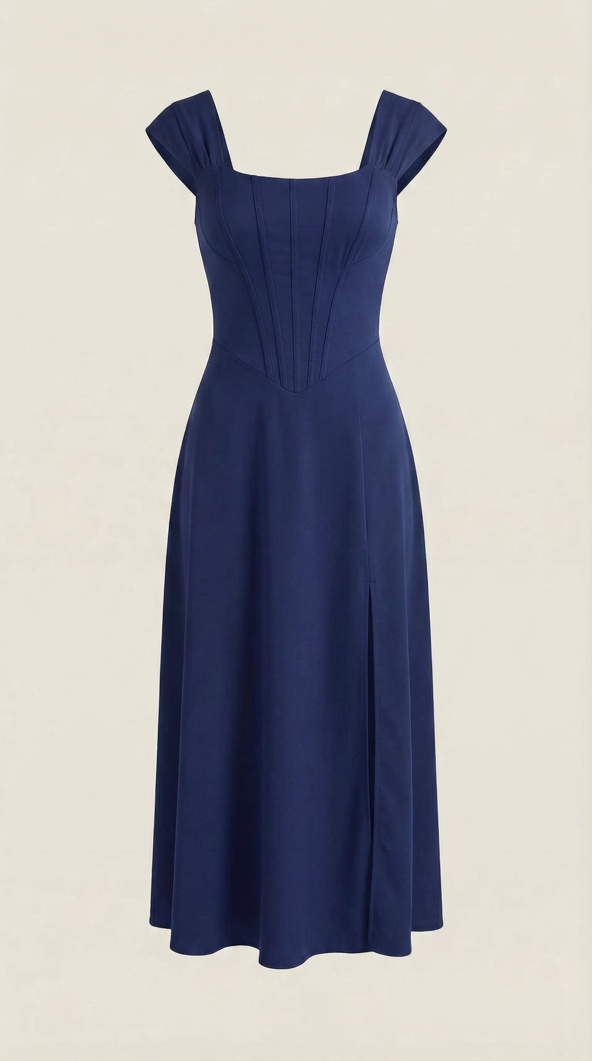 Floral A-Line Midi Dress Wedding Guest for Women