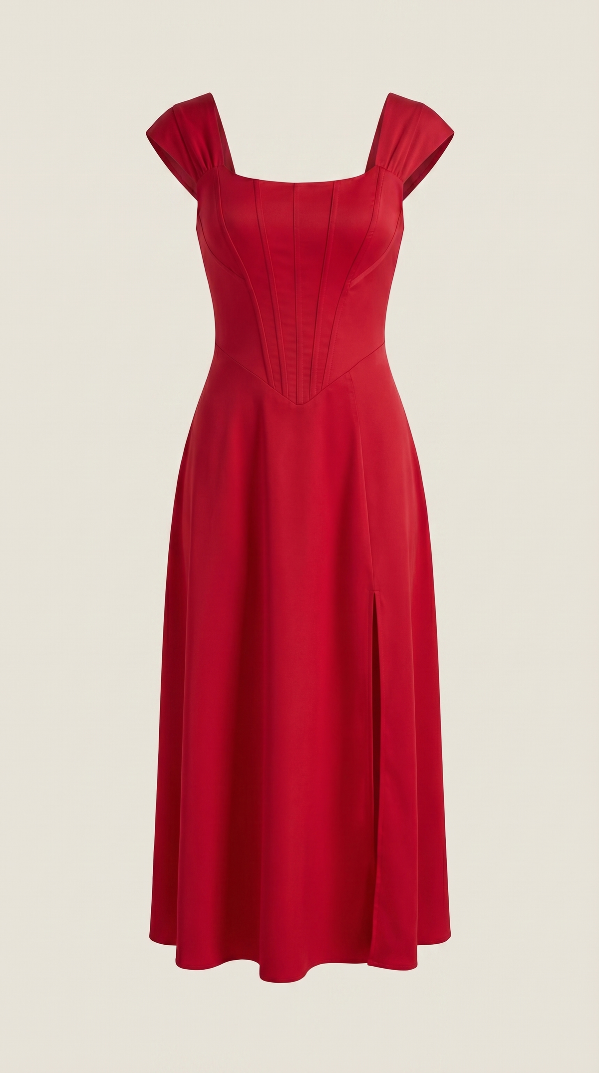 Floral A-Line Midi Dress Wedding Guest for Women