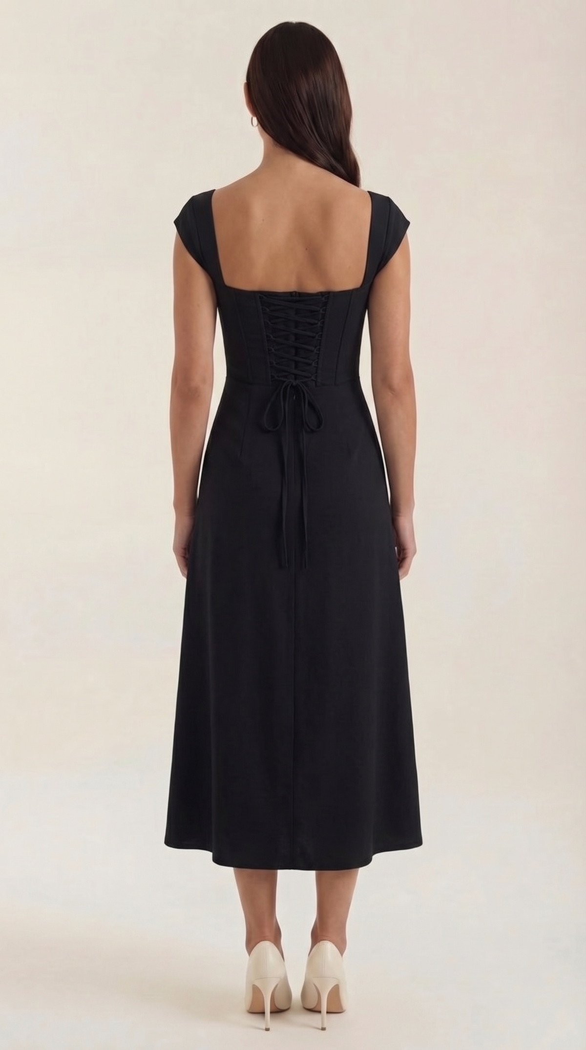 Floral A-Line Midi Dress Wedding Guest for Women