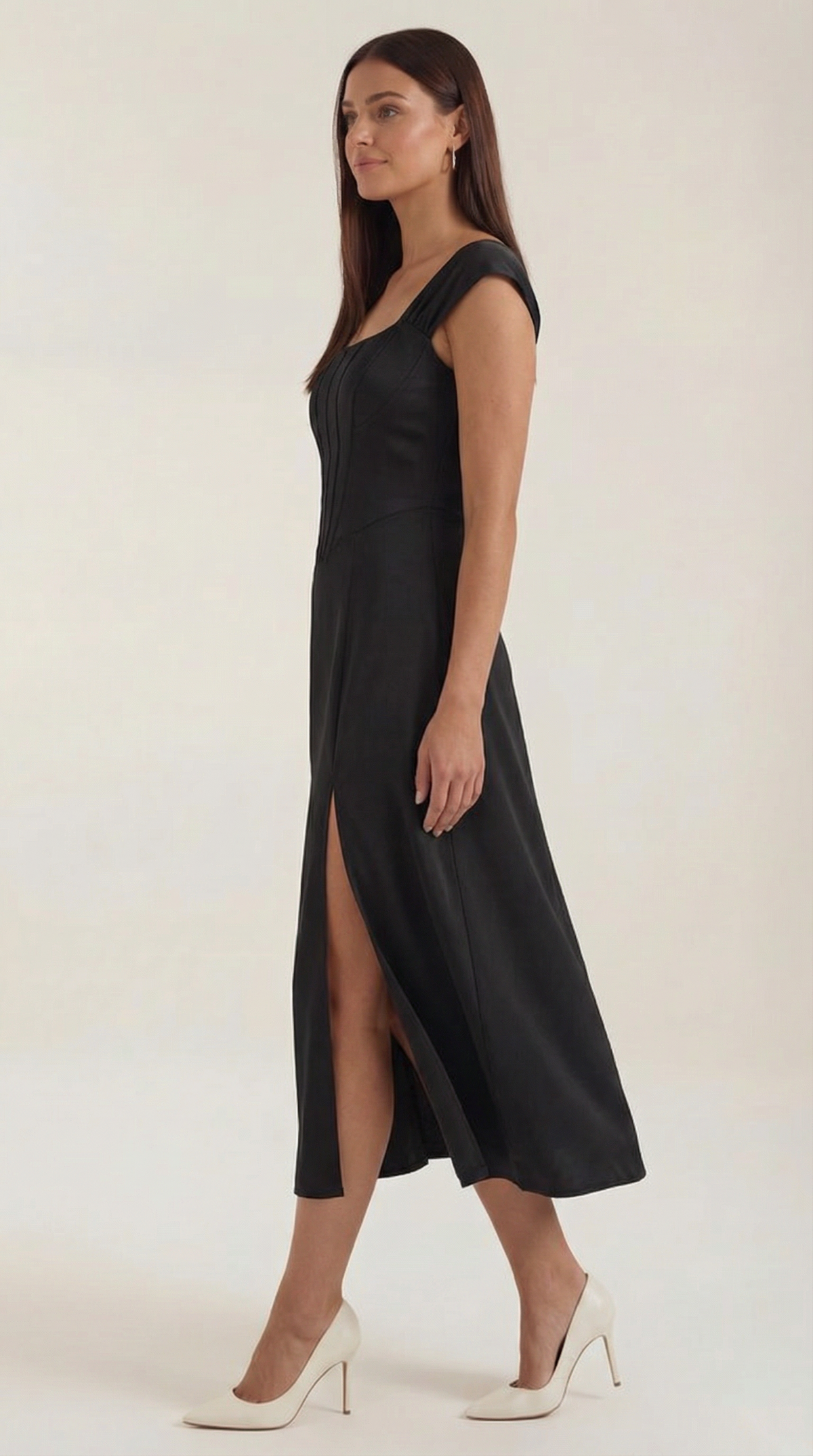 Floral A-Line Midi Dress Wedding Guest for Women