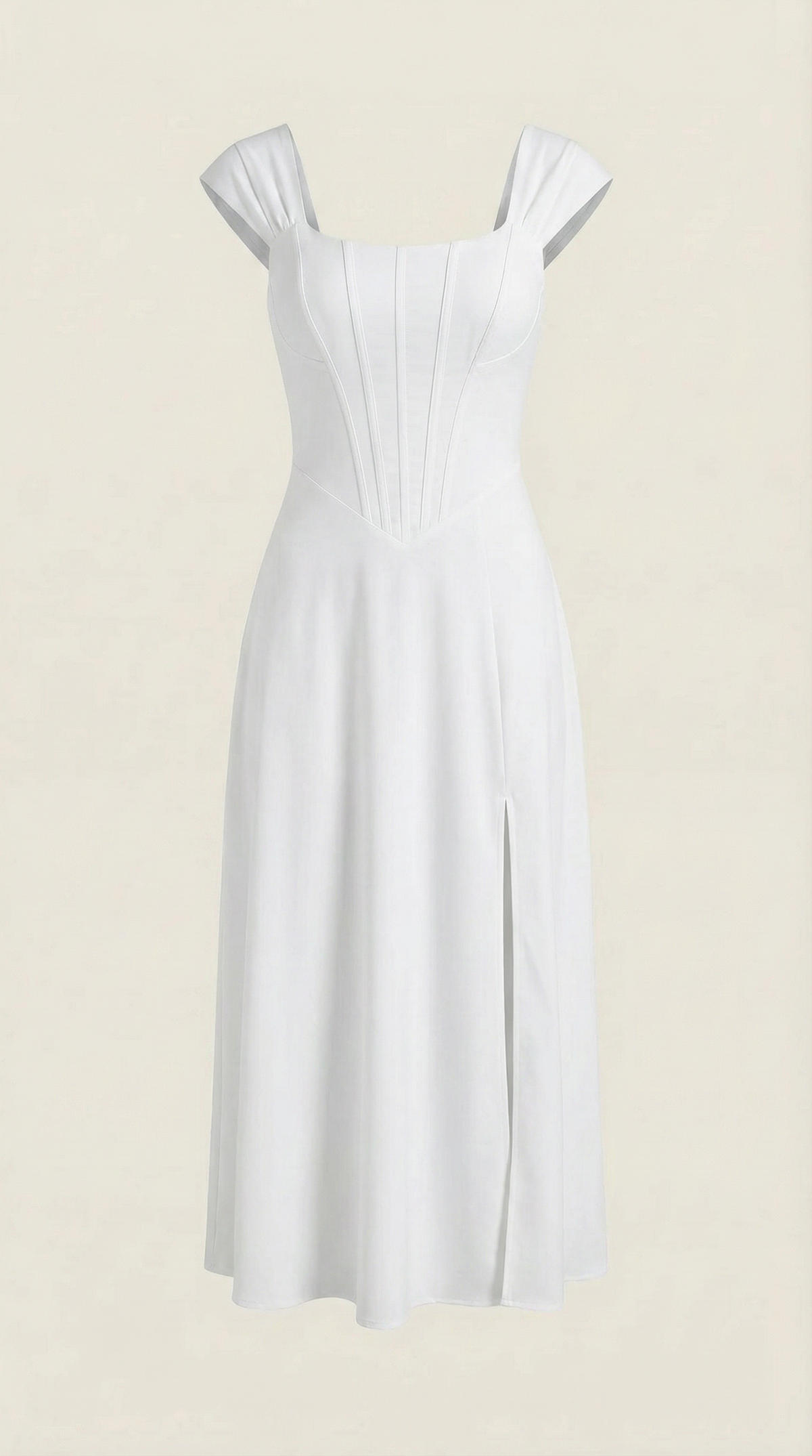 Floral A-Line Midi Dress Wedding Guest for Women