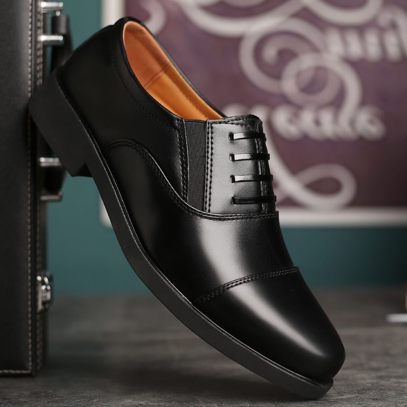 Round Toe Lace-Up Oxford Shoes for Men
