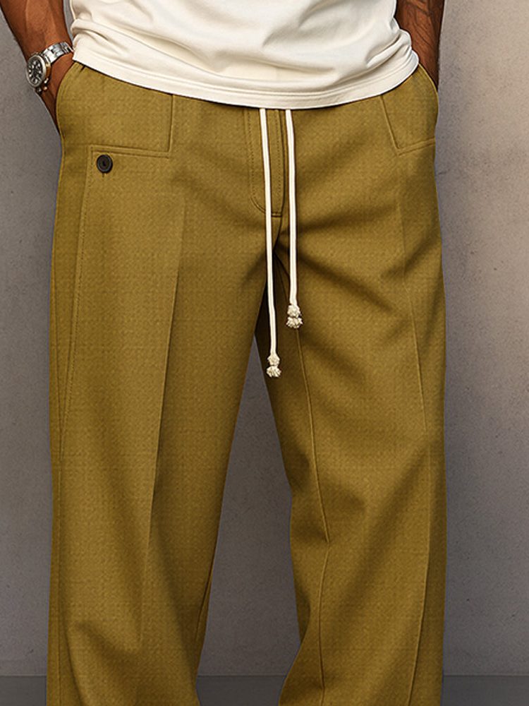 Straight Leg Chino Trousers for Men - View 8