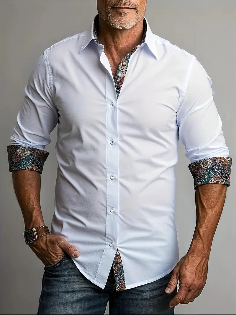 Tailored Button-Down Shirt for Men