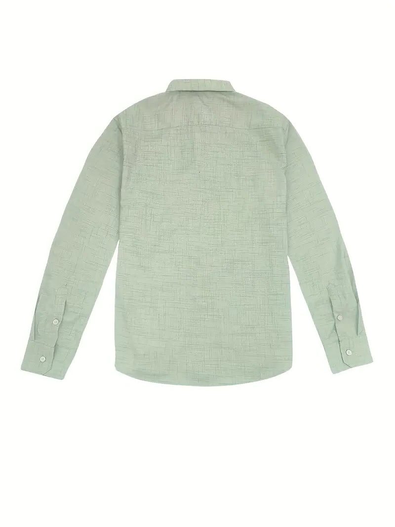 Tailored Button-Down Shirt for Men - View 12