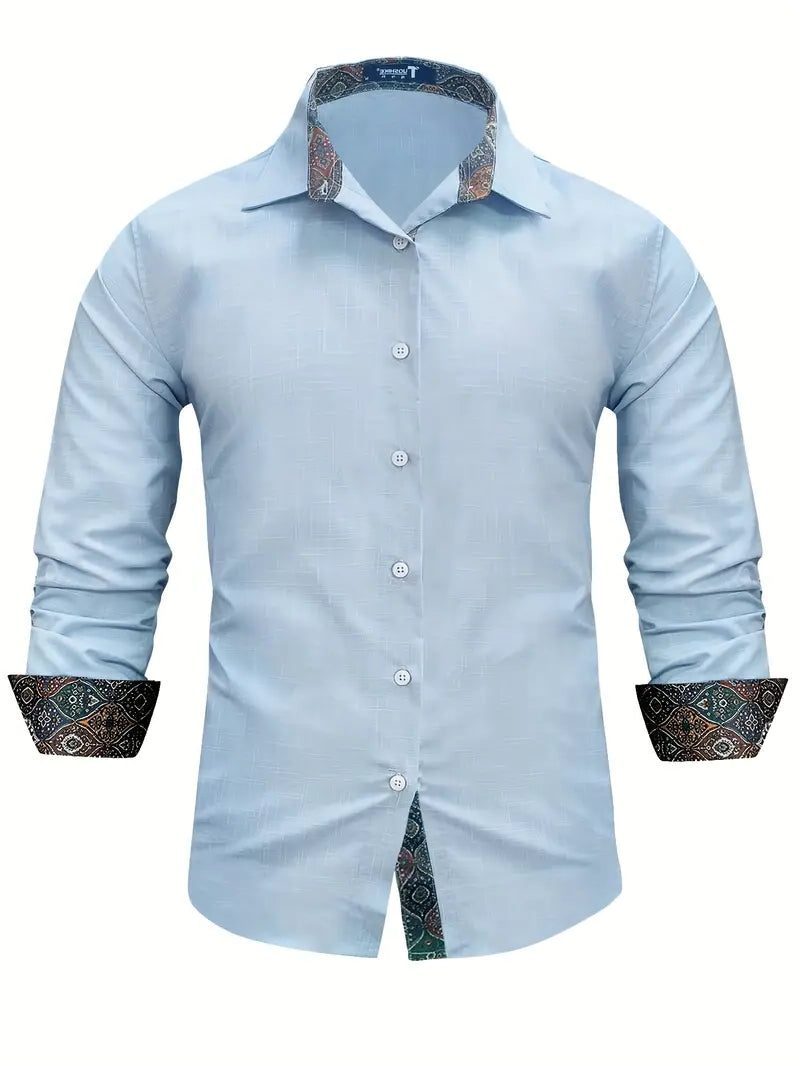 Tailored Button-Down Shirt for Men - View 13