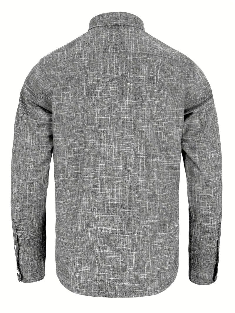 Tailored Button-Down Shirt for Men - View 17