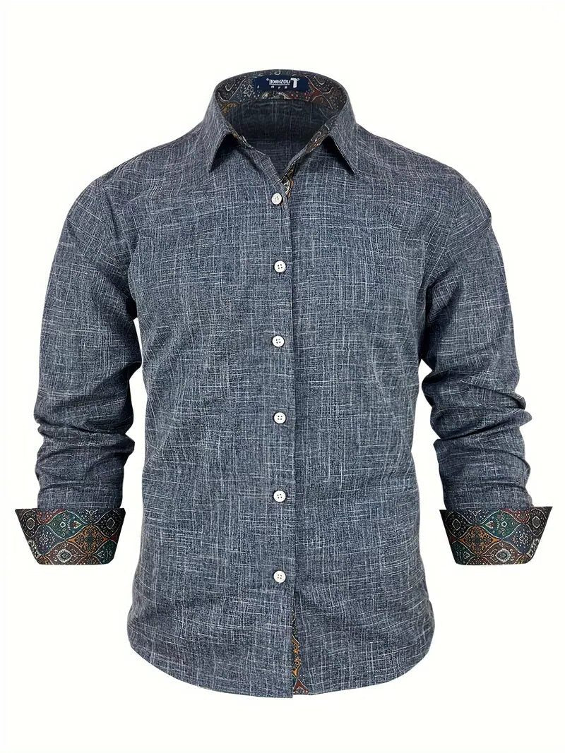 Tailored Button-Down Shirt for Men - View 18