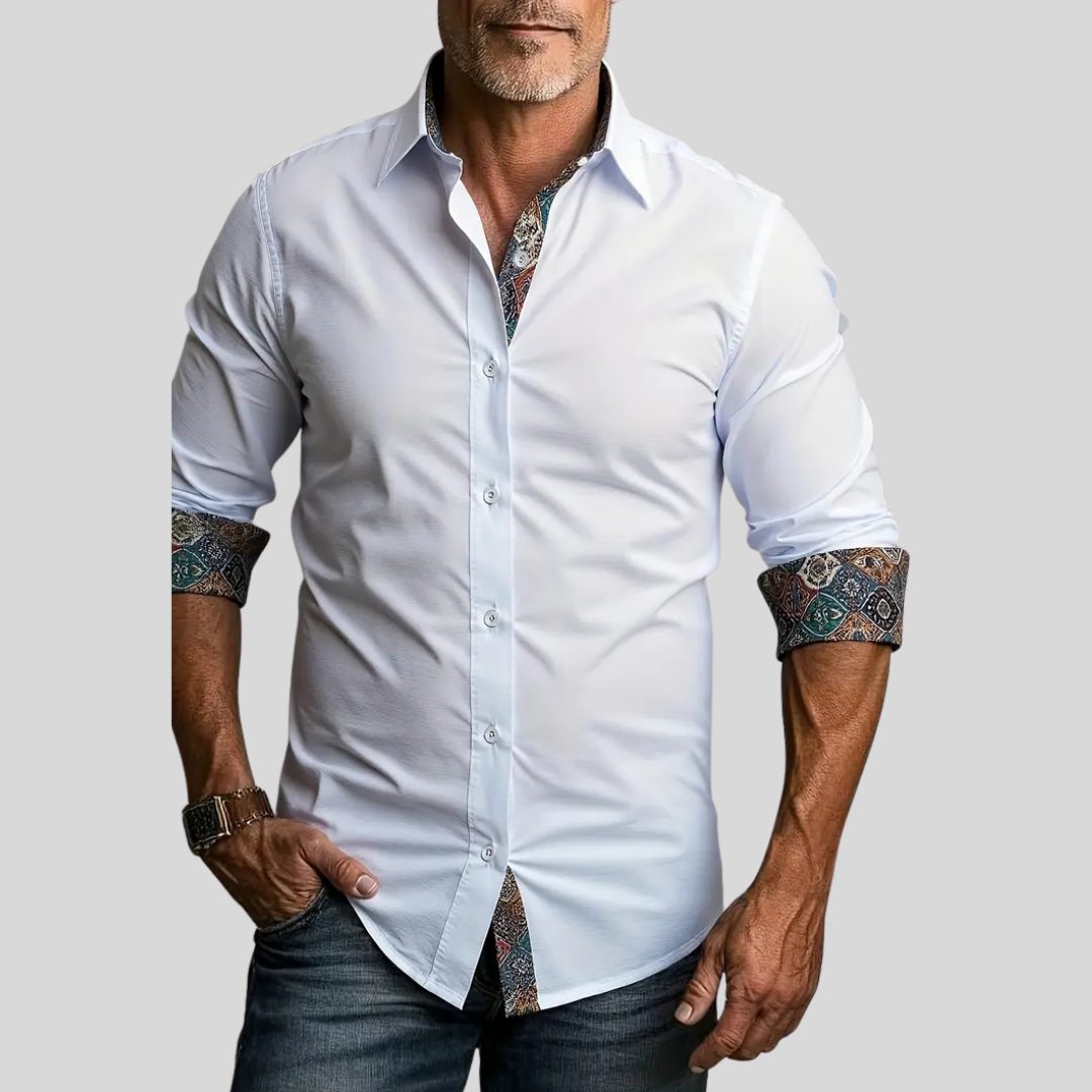 Tailored Button-Down Shirt for Men